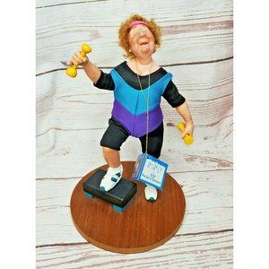 Vintage Limited Nanas Family Aerobic Fern Realistic Figurine Richard Simmons